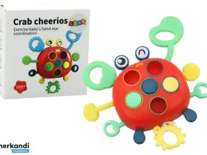 Krab Sensoryczny Interaktywny Edukacyjna Zabawka Dla Dzieci Gryzak