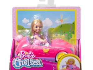 Barbie boneca chelsea teddy urso veículo conjunto com carro