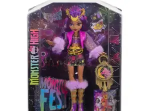 KER HXH80 Monster High Clawdeen Wolf Puppe