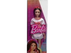 Barbie fashionistas nukke ruskeaverikkö aaltoilevilla hiuksilla