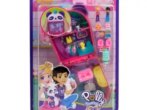Polly Pocket Bubble Tea Panda Figuras Set Compacto