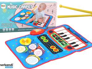 Music Mat 2in1 Interactive Drums Piano Sticks