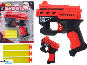Mini-Nerf-Pistole mit Saugnäpfen in Rot
