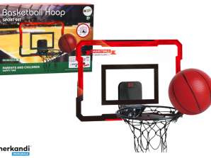 Kids Basketball Hoop Set with Board, Counter and Ball