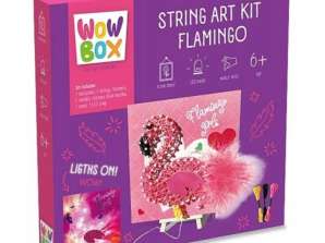 Kreativset Wow Box String Art Flamingo