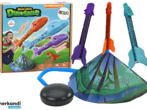 Raketlancer Spel Dinosaurussen Bos Kleurrijke Pomp
