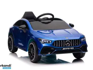 Akku-Auto Mercedes CLA 45s AMG in Blau lackiert 4x4