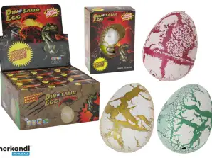 Dinosaurierei, das sich in Wasser ausbrütet und wächst, 6 cm
