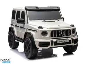Mercedes G63 XXL weiß 4x4 Batterie Auto