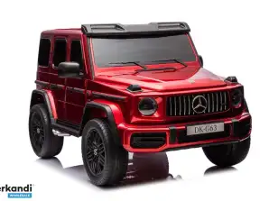 Mercedes G63 XXL akumulator rdeča 24V