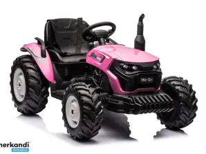 Аккумуляторний трактор HC 306 Рожевий 24V