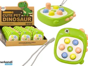 Gioco di Abilità Whack A Mole Lettere Dinosauro Verde
