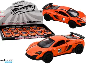 Coche deportivo 1:32 Friction Drive Naranja