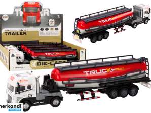 Camion avec remorque citerne TIR 1:24