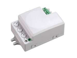 Microgolfbewegingssensor. mini. 360/180°. IP20. 1200W