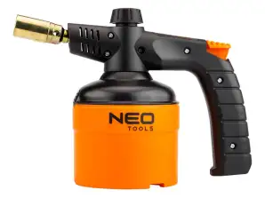 TOP 20 024 Gas-Lötlampe für Patronen 190 g. Piezo-Zündung