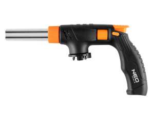 Piezo gassbrenner. 360 grader. med flammekontroll