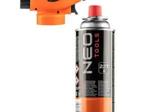 Quemador de gas enroscable cartucho de gas butano. 227g