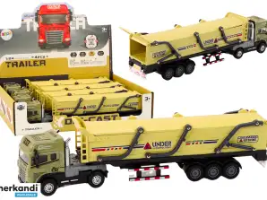 Camion con Rimorchio TIR Veicolo da Trasporto 1:24 Suoni Luci