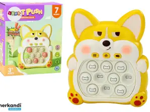 Skill Game Console Pop It Fox 7 Game Modes Yellow Sensory