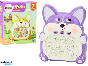 Jeu d'arcade Pop It Fox avec 7 modes de jeu et capteur violet