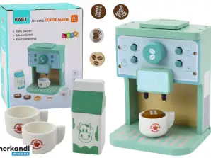 Holz Kaffeemaschine Haushaltsgerät Set Tassen Milch