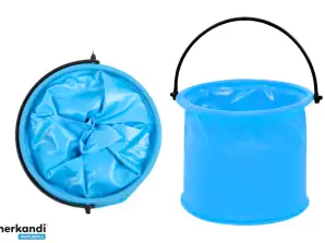Collapsible Multifunctional PVC Water Bucket Blue