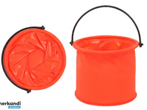 Collapsible Multifunctional PVC Bucket For Water Orange