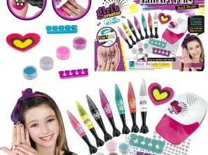 Großes Nagellack-Set Glitzerstifte