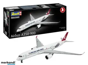 Airbus A350 900 Turkish Air 1/144 Flugzeugmodell aus Kunststoff