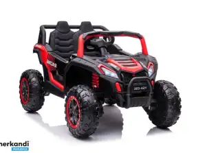 Auto a Batteria YSA036 Rosso 4x4
