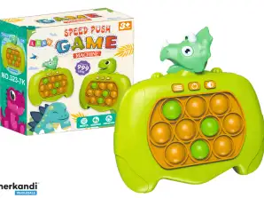 Pop It Skill Game Console 999 Levels Dinosaur Green A