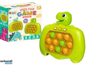 Skill Game Pop It Console 999 Levels Dinosaur Green B