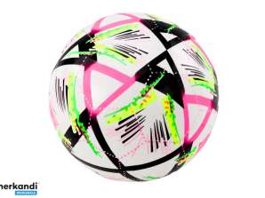 Bunte Gummiball Design Weiß 24 Cm