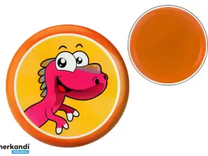 Flying Disk Frisbee with Dinosaur Orange 20 cm