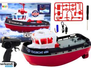 Bateau RC 1:72 avec télécommande 35 km/h