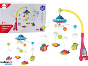 Mobile Für Babybett UFO Flugzeuge Projektor 108 Melodien