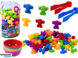 Gioco di Ordinamento dei Colori Animali Orso Rana 36 Pezzi