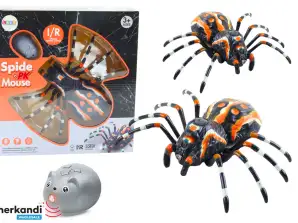 Fernsteuerbare Spinne mit Infrarot und Dampfeffekten