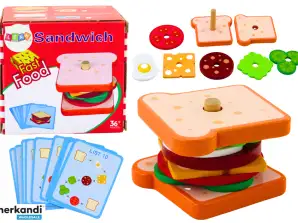 Houten Sandwich 8 Stukken Receptkaarten 10 Stuks