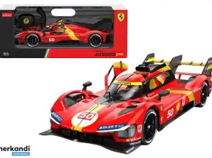 Auto R/C 1:24 Zdalnie Sterowane Sportowe Ferrari 499P Czerwone