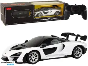 Carro Esportivo RC 1:18 Controlado Remotamente McLaren Senna Branco
