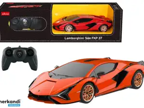 Auto RC 1:24 Rastar Lamborghini Sian Laranja