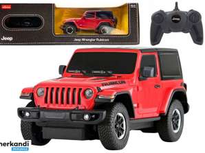 Auto R/C 1:24 Controllo Remoto JEEP Wrangler JL Rubicon Rosso