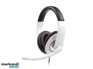 Gembird MHS 001 GW Kopfband Weiß Headset MHS 001 GW