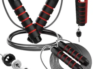 Adjustable Exercise Jump Rope with Foam Handle 3m