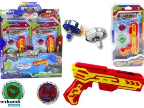 Set Pistolenschleuder 2 Metallkugeln Rotes Licht