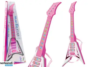 Elektrisk Gitar For Barn Lys Melodier Rosa
