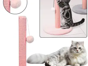 Kratzbaum für Katzen - Kratzsäule Turm Rosa 40 cm x 30 cm
