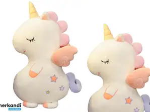 Giocattolo di Peluche Carino Unicorno Bianco 50cm